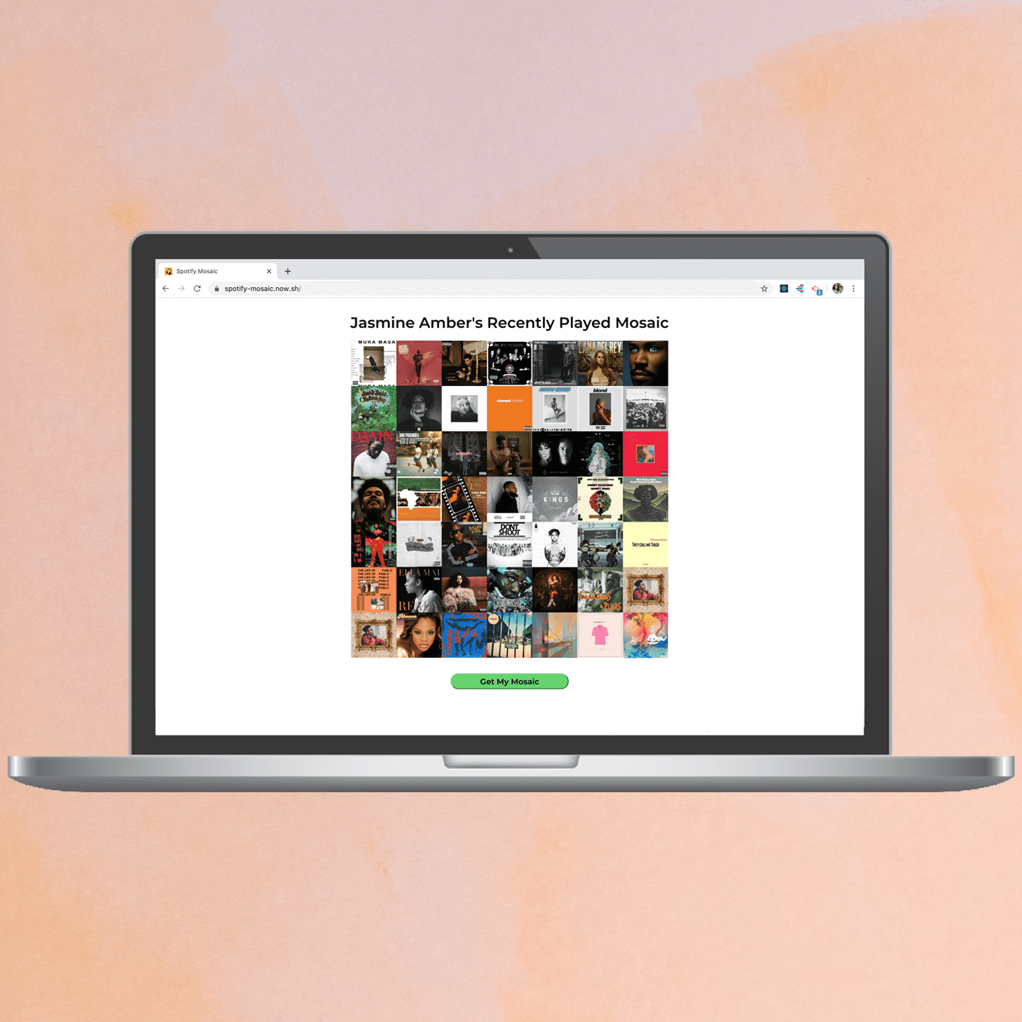 spotify mosaic